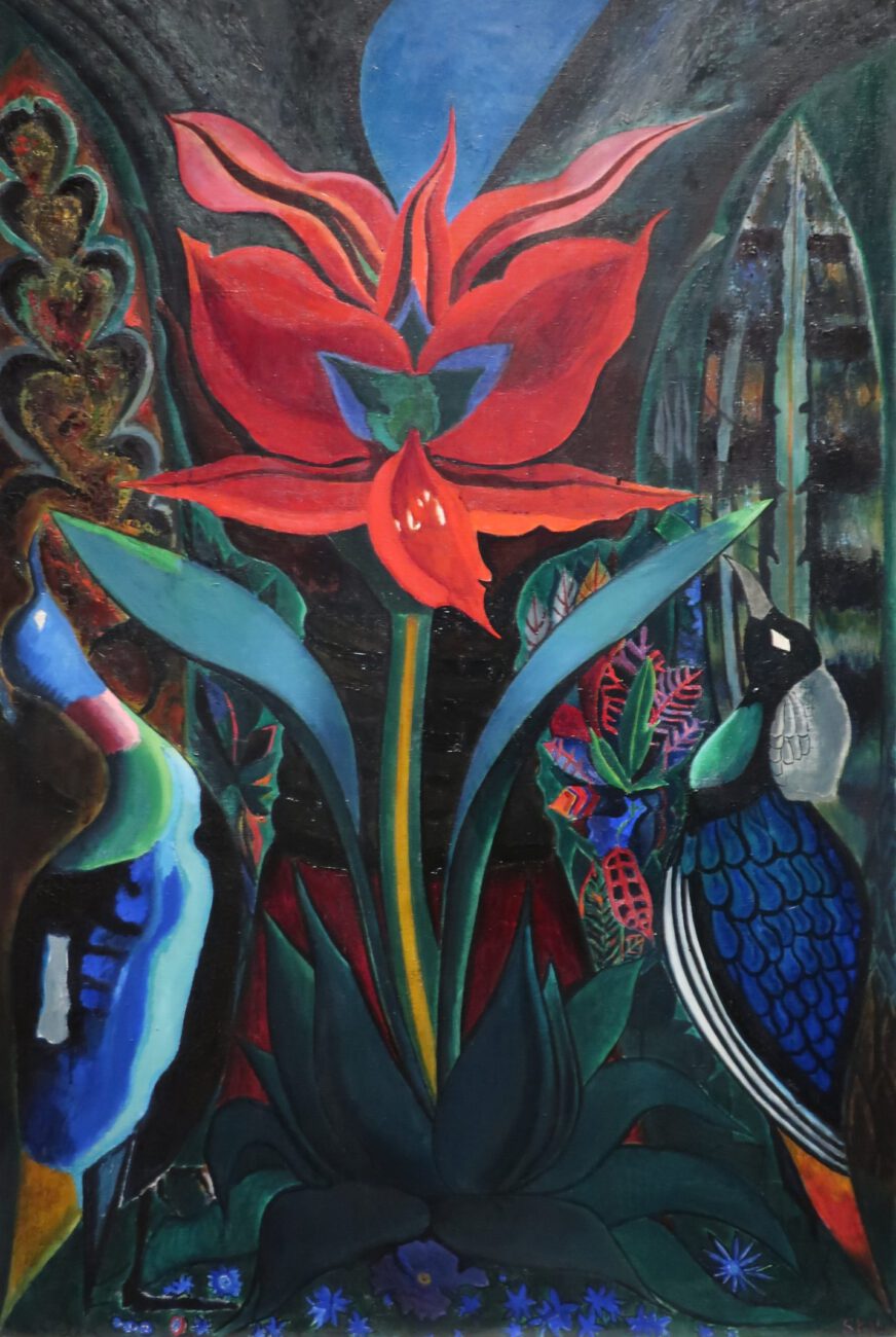 Red Flower by Joseph Stella